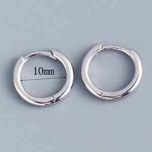 Silver Hoop Earrings